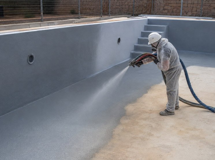 Impermeabilización y aislamiento de fachadas con poliurea en Muro de Alcoy